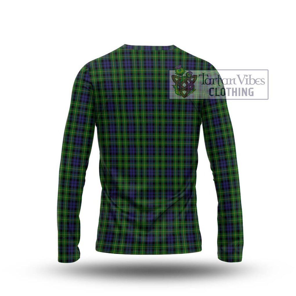 Campbell of Breadalbane Tartan Long Sleeve T-Shirt with Family Crest DNA In Me Style - Tartanvibesclothing Shop