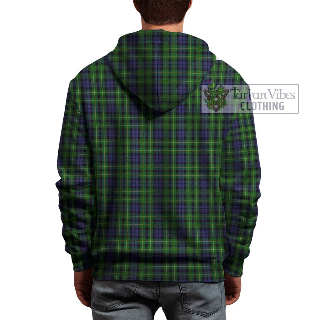 Campbell of Breadalbane Tartan Hoodie with Family Crest DNA In Me Style - Tartanvibesclothing Shop