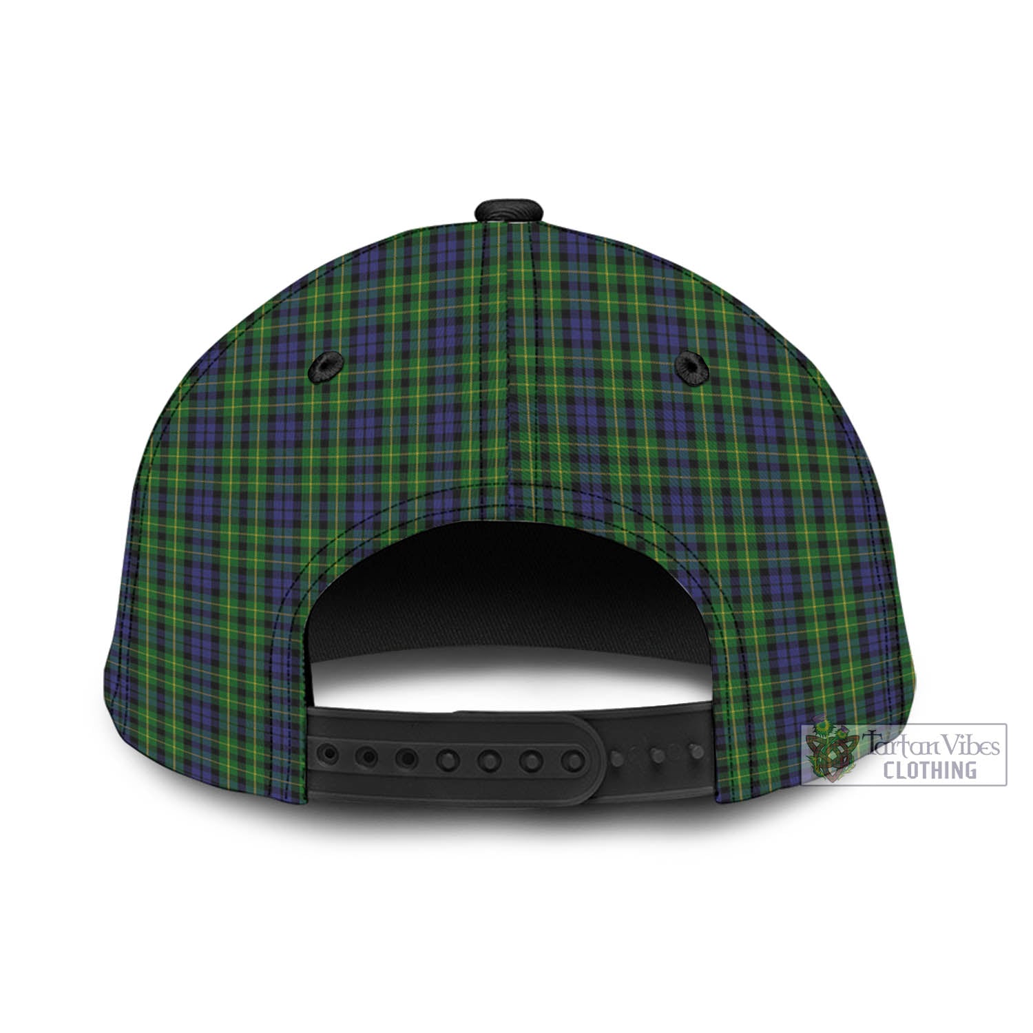 Tartan Vibes Clothing Campbell of Breadalbane Tartan Classic Cap with Family Crest In Me Style