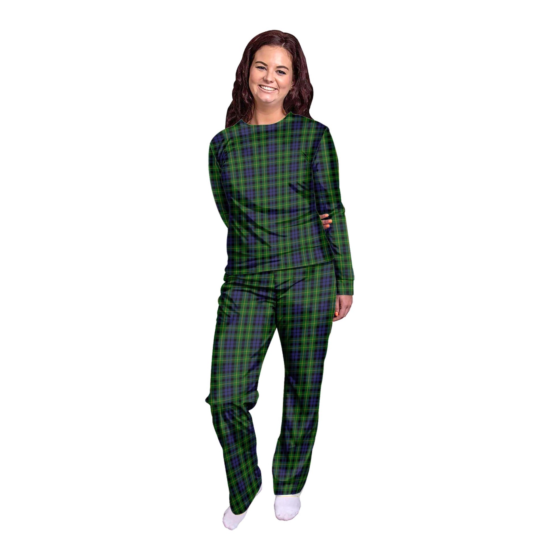 Campbell of Breadalbane Tartan Pajamas Family Set - Tartan Vibes Clothing