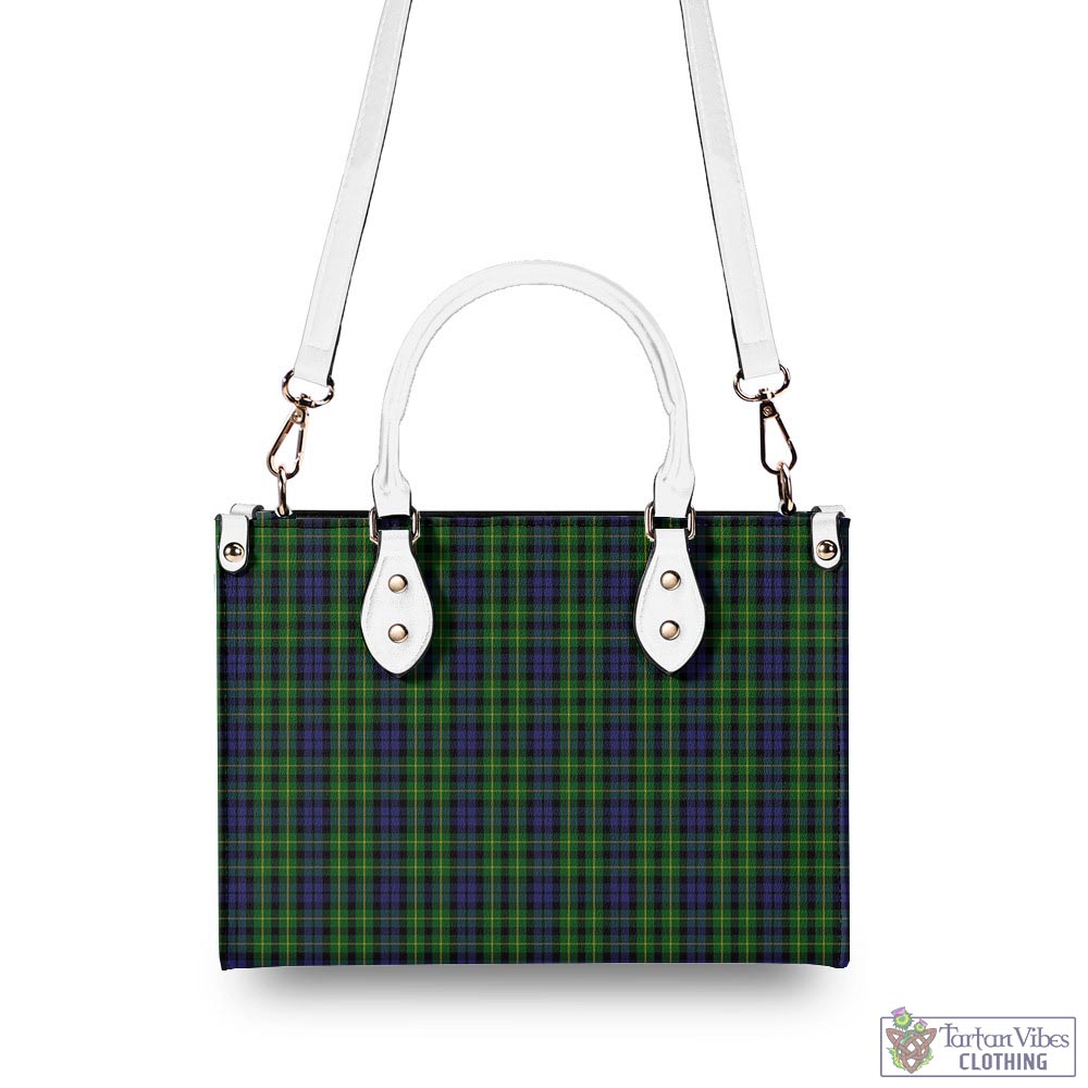 Tartan Vibes Clothing Campbell of Breadalbane Tartan Luxury Leather Handbags