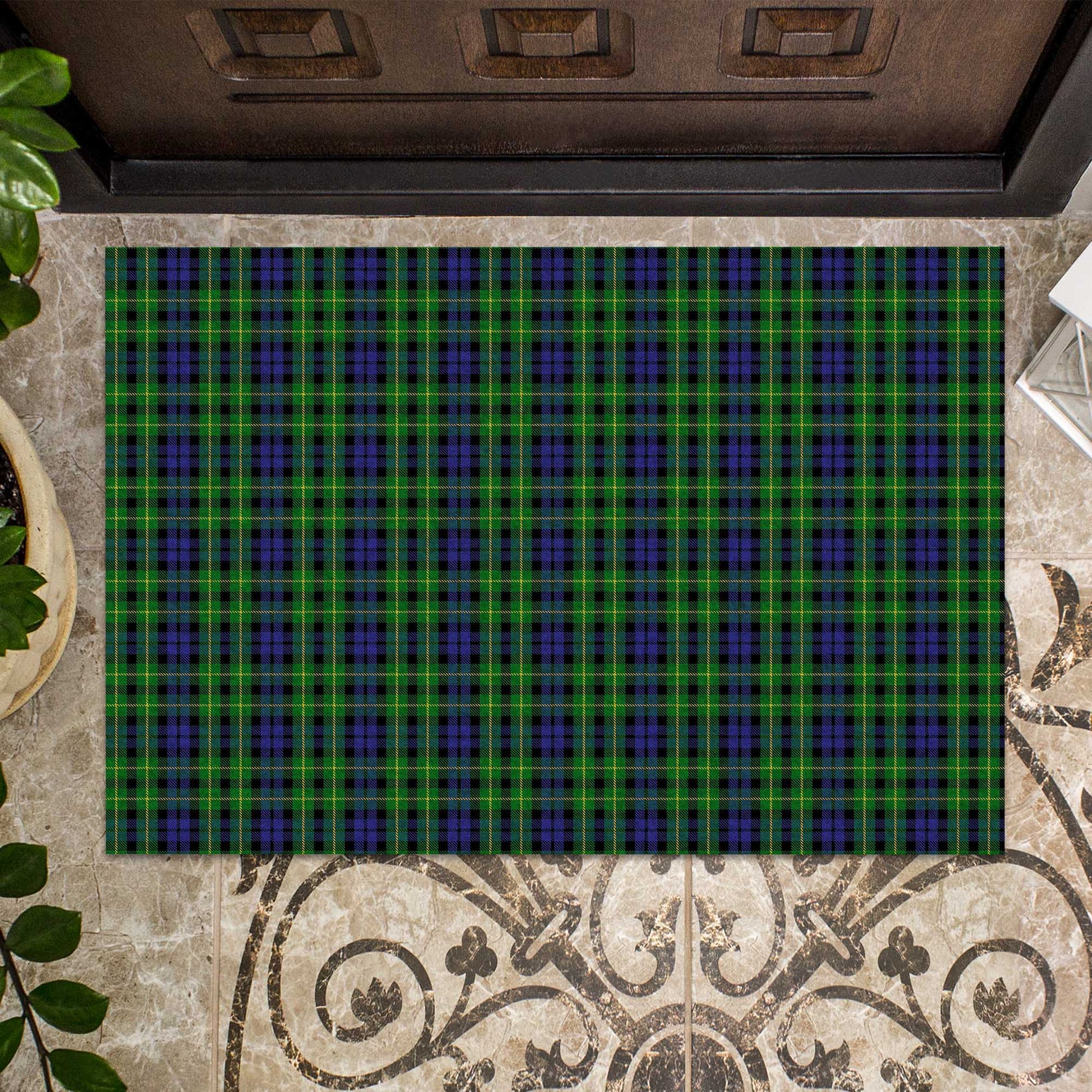 Campbell of Breadalbane Tartan Door Mat - Tartanvibesclothing