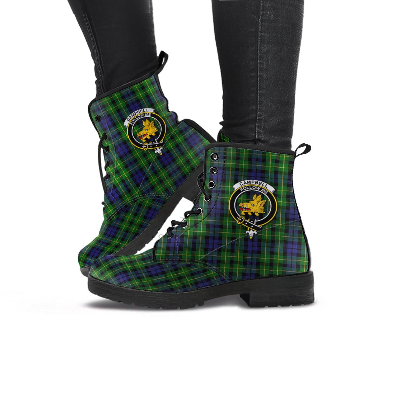 campbell-of-breadalbane-tartan-leather-boots-with-family-crest