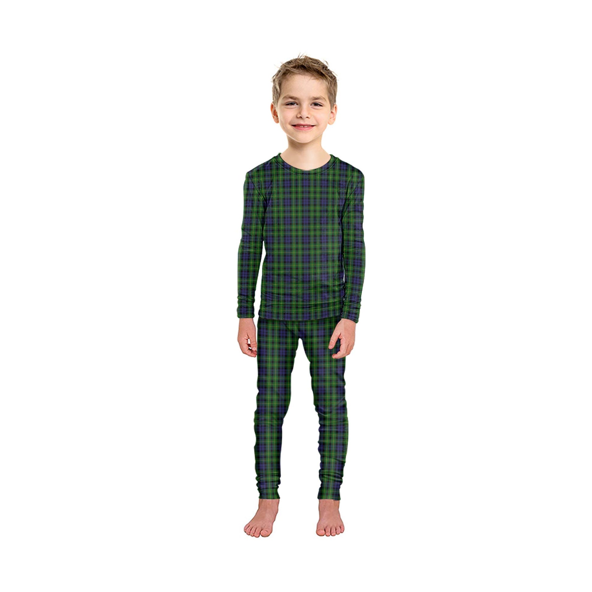 Campbell of Breadalbane Tartan Pajamas Family Set - Tartan Vibes Clothing