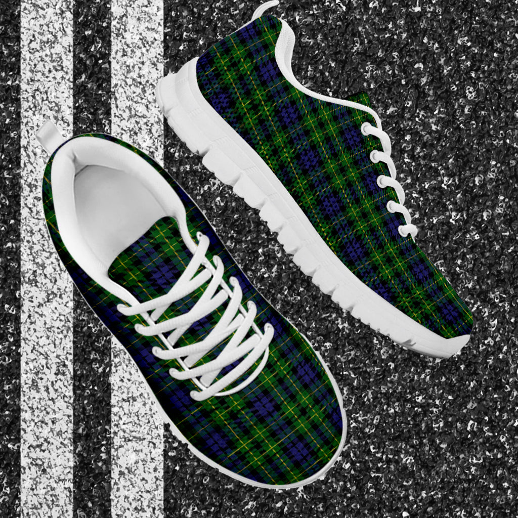 Campbell of Breadalbane Tartan Sneakers - Tartan Vibes Clothing