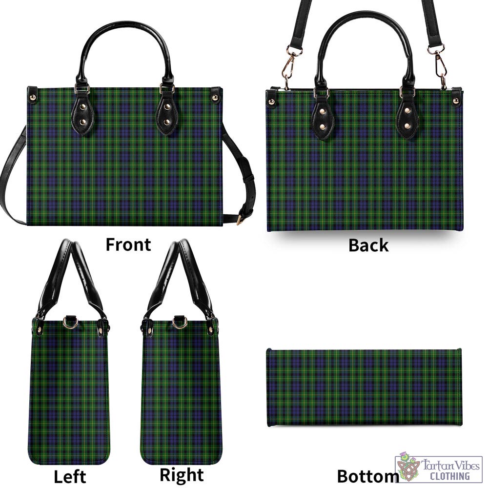 Tartan Vibes Clothing Campbell of Breadalbane Tartan Luxury Leather Handbags