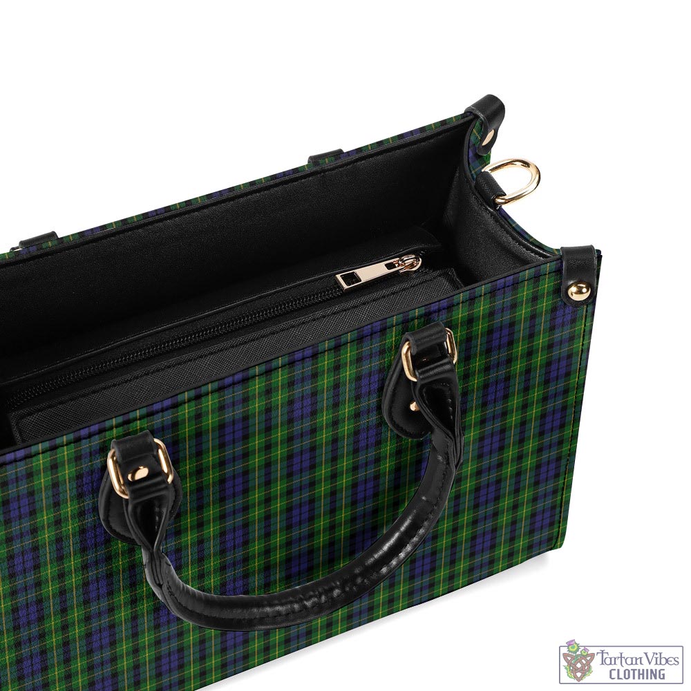 Tartan Vibes Clothing Campbell of Breadalbane Tartan Luxury Leather Handbags