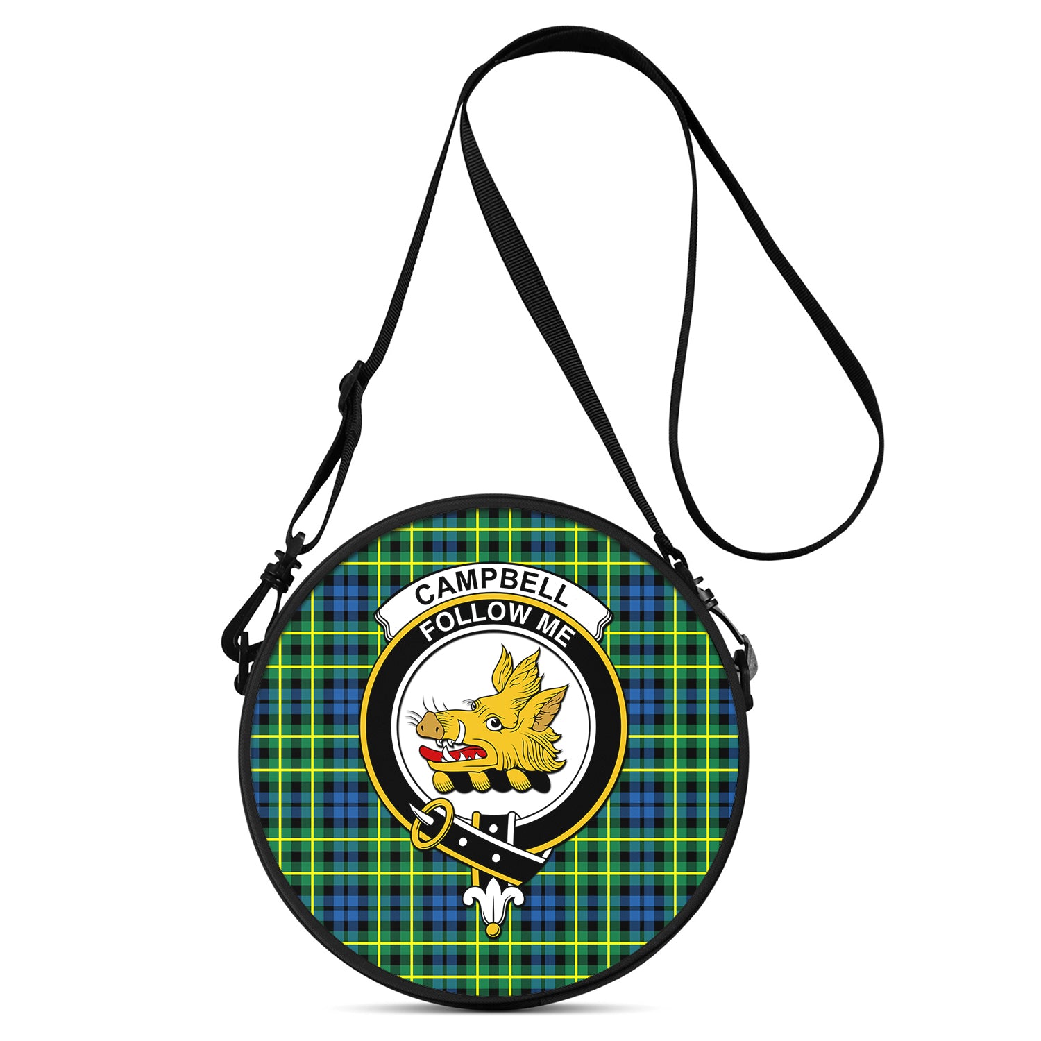 campbell-of-breadalbane-ancient-tartan-round-satchel-bags-with-family-crest