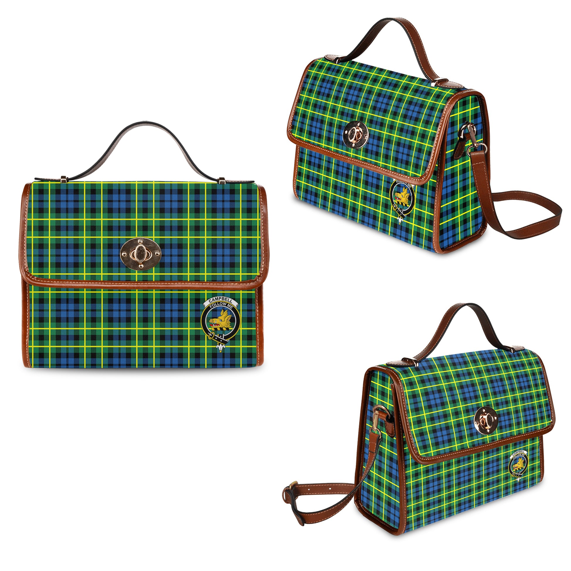 campbell-of-breadalbane-ancient-tartan-leather-strap-waterproof-canvas-bag-with-family-crest