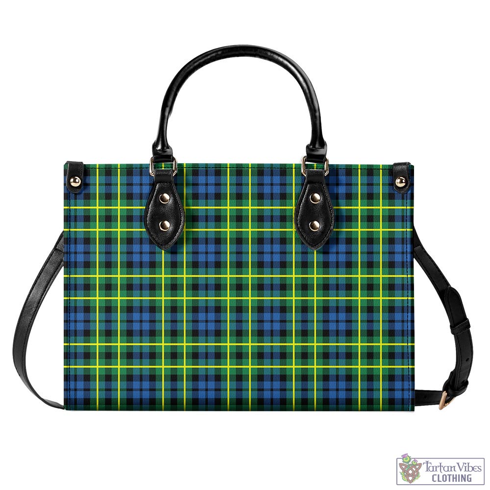 Tartan Vibes Clothing Campbell of Breadalbane Ancient Tartan Luxury Leather Handbags