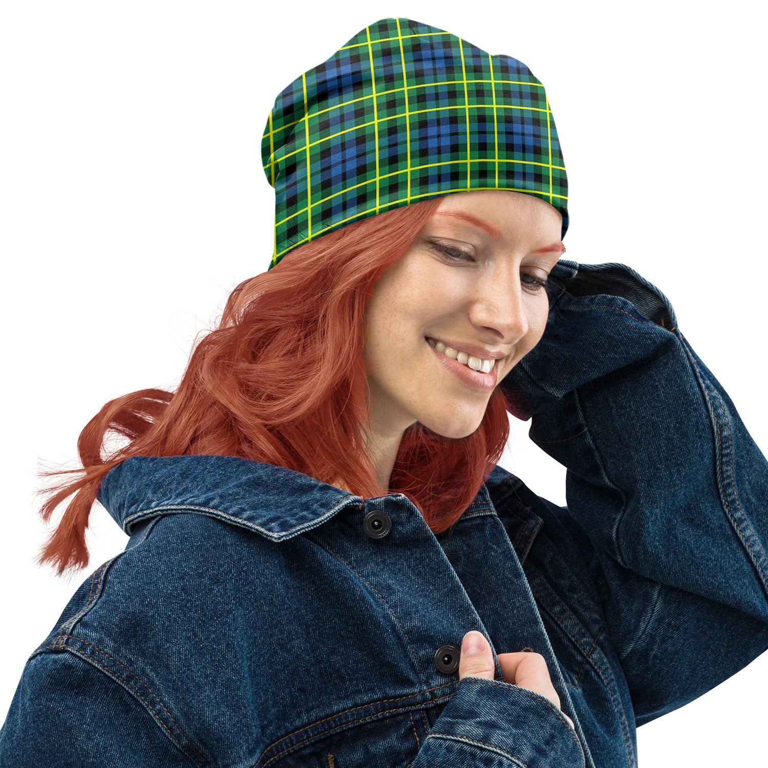 Campbell of Breadalbane Ancient Tartan Beanies Hat One Size 10.5*10.2 inches - Tartan Vibes Clothing