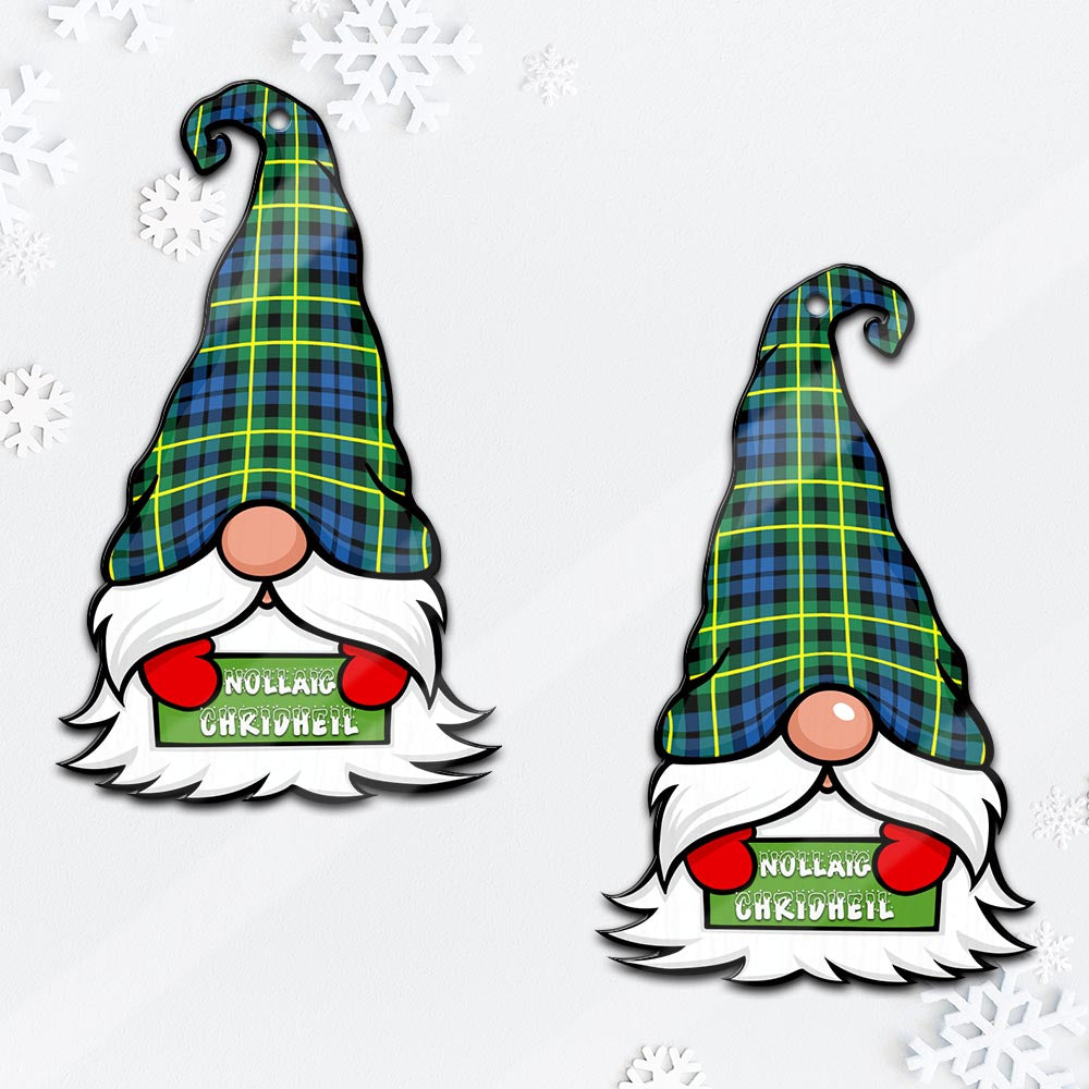 Campbell of Breadalbane Ancient Gnome Christmas Ornament with His Tartan Christmas Hat - Tartan Vibes Clothing