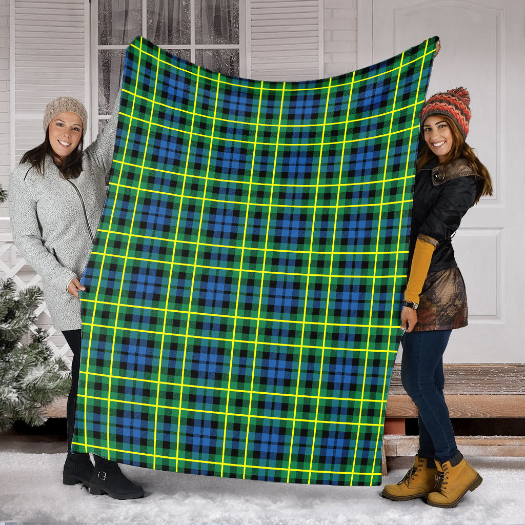 Campbell of Breadalbane Ancient Tartan Blanket - Tartan Vibes Clothing