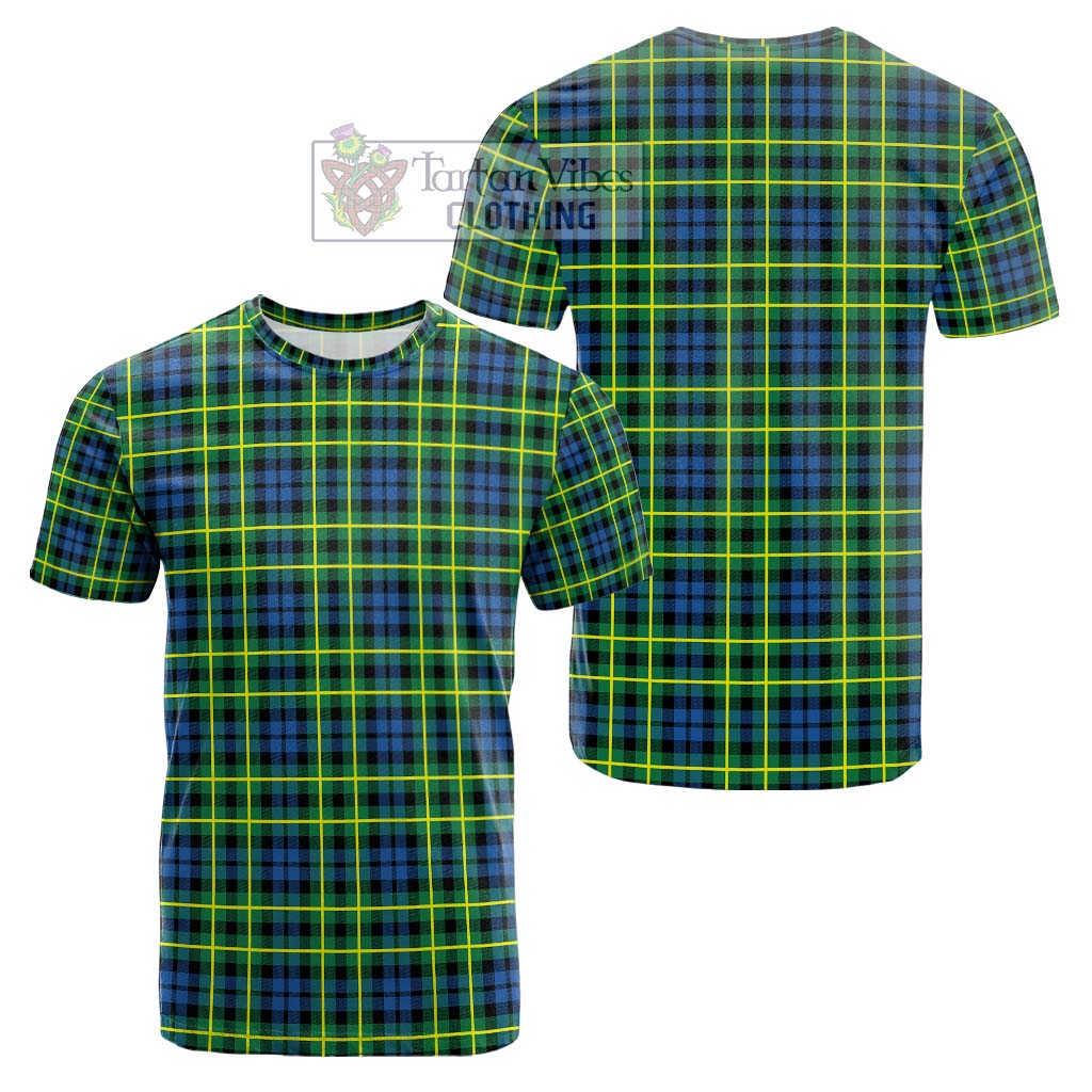 Campbell of Breadalbane Ancient Tartan Cotton T-Shirt Kid's Shirt - Tartanvibesclothing Shop