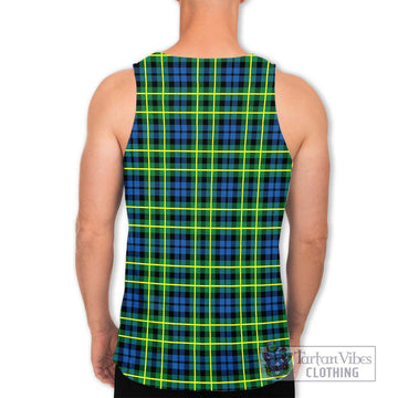 Campbell of Breadalbane Ancient Tartan Men's Tank Top with Family Crest DNA In Me Style