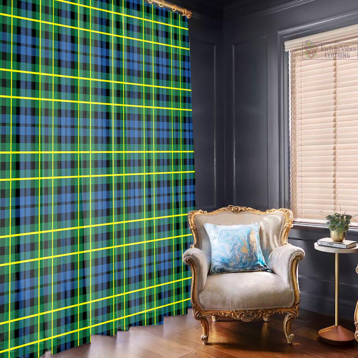 Campbell of Breadalbane Ancient Tartan Window Curtain