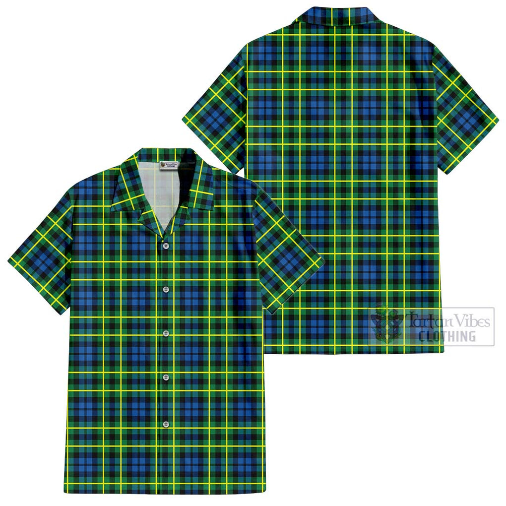 Campbell of Breadalbane Ancient Tartan Cotton Hawaiian Shirt Kid - Tartanvibesclothing Shop