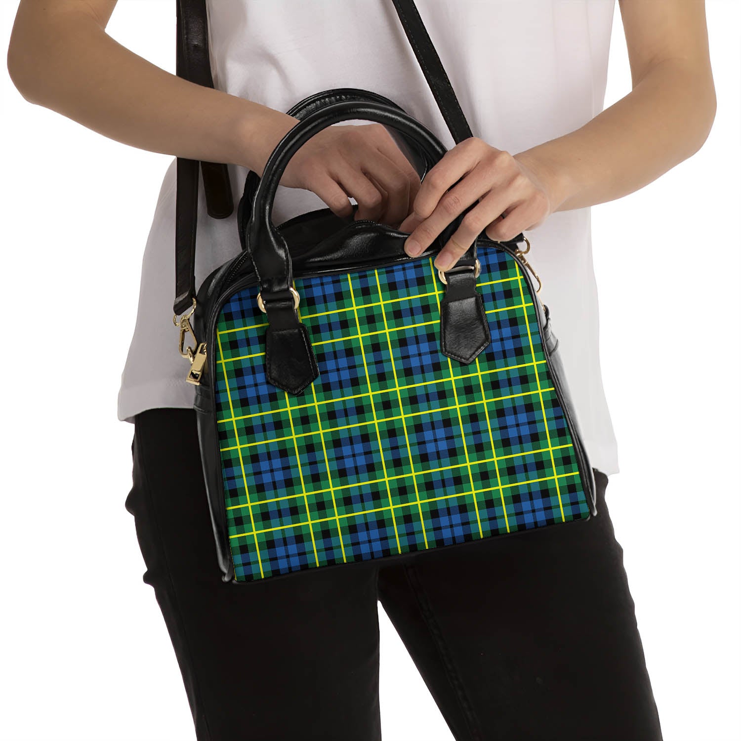 Campbell of Breadalbane Ancient Tartan Shoulder Handbags - Tartanvibesclothing