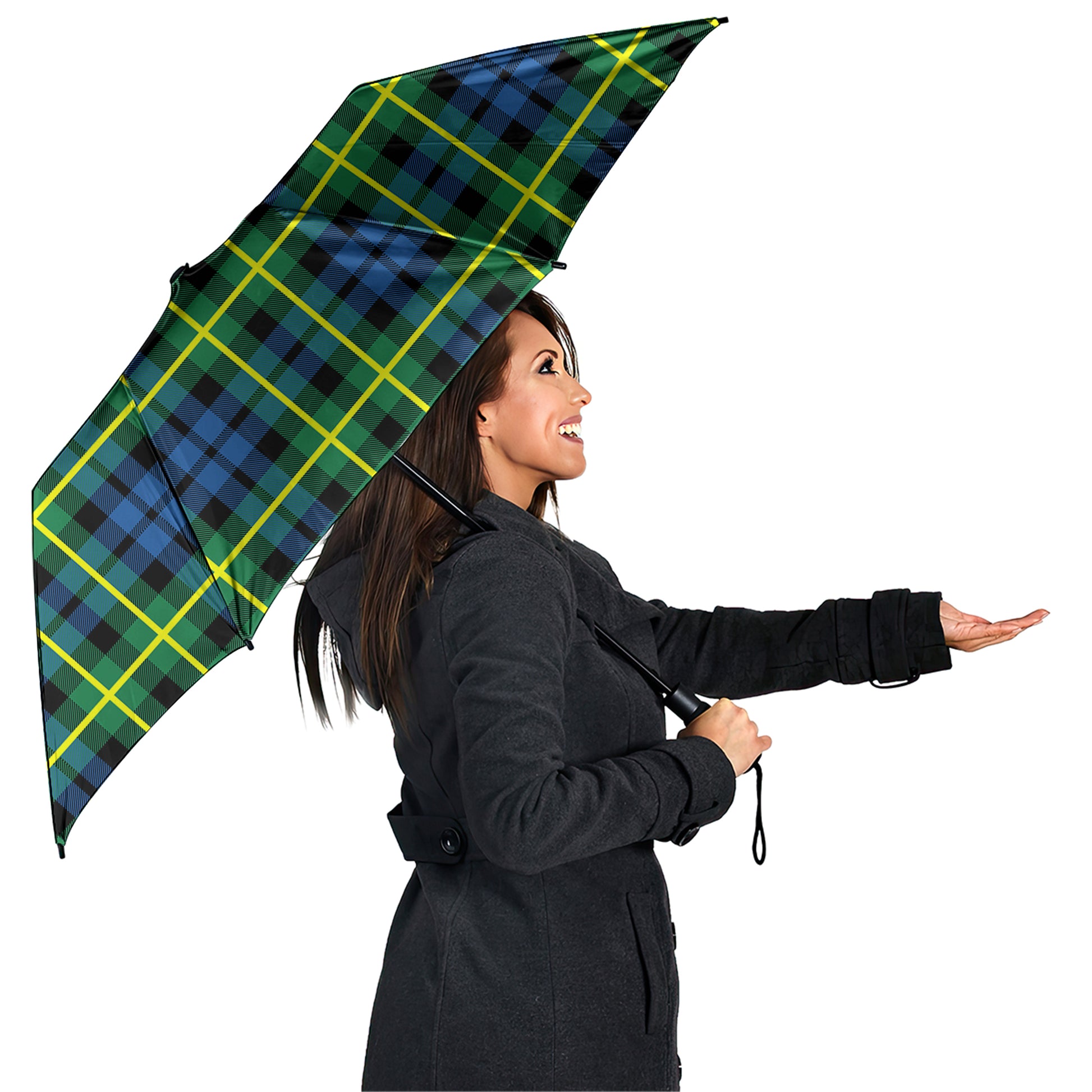 Campbell of Breadalbane Ancient Tartan Umbrella - Tartanvibesclothing