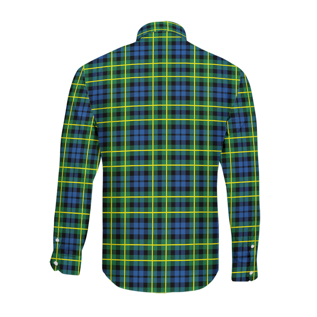 campbell-of-breadalbane-ancient-tartan-long-sleeve-button-up-shirt-with-family-crest