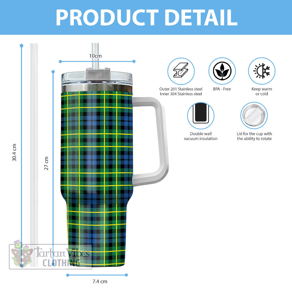 Tartan Vibes Clothing Campbell of Breadalbane Ancient Tartan Tumbler with Handle