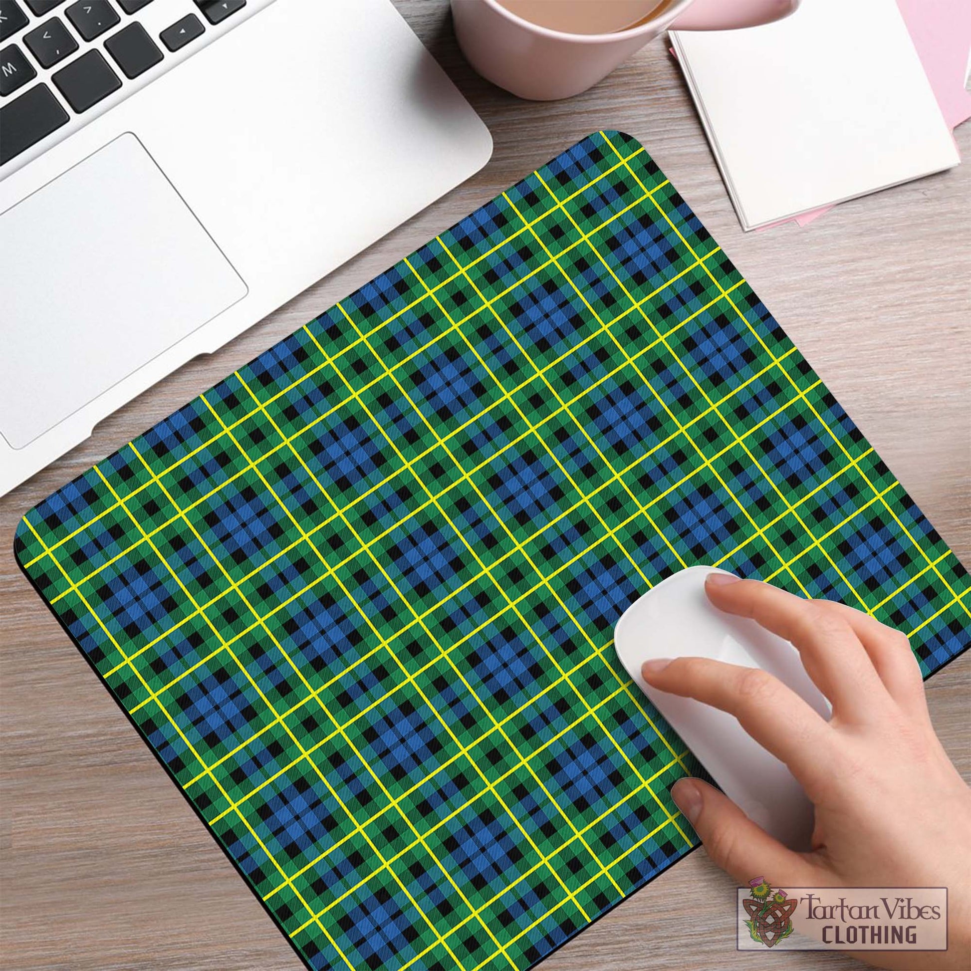 Tartan Vibes Clothing Campbell of Breadalbane Ancient Tartan Mouse Pad