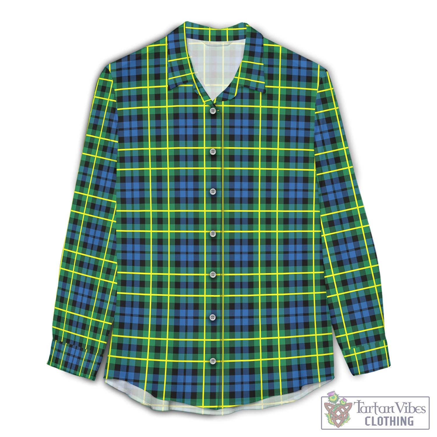 Campbell of Breadalbane Ancient Tartan Womens Casual Shirt