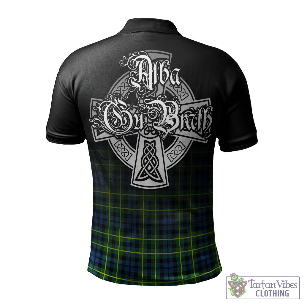 Tartan Vibes Clothing Campbell of Breadalbane Ancient Tartan Polo Shirt Featuring Alba Gu Brath Family Crest Celtic Inspired