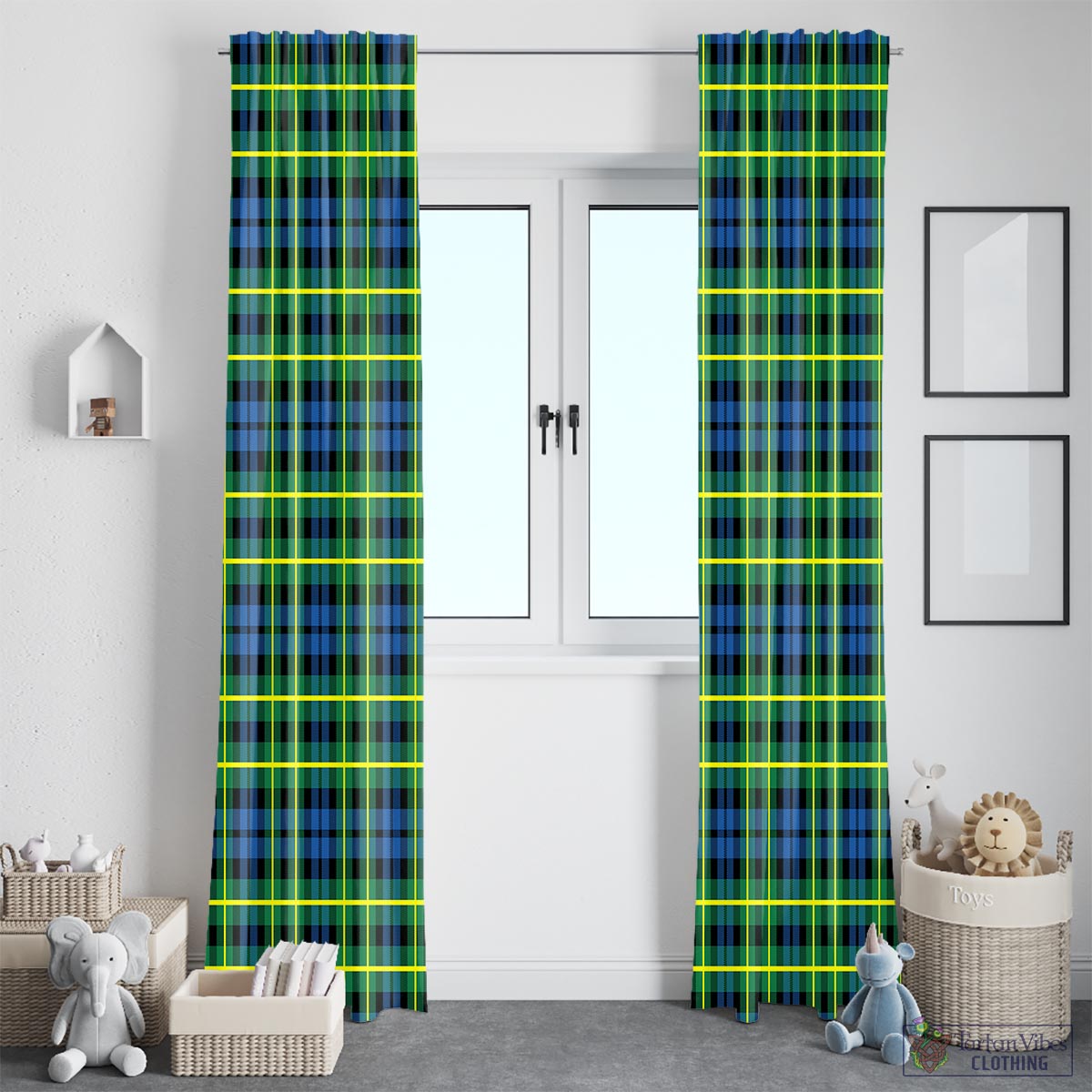 Campbell of Breadalbane Ancient Tartan Window Curtain