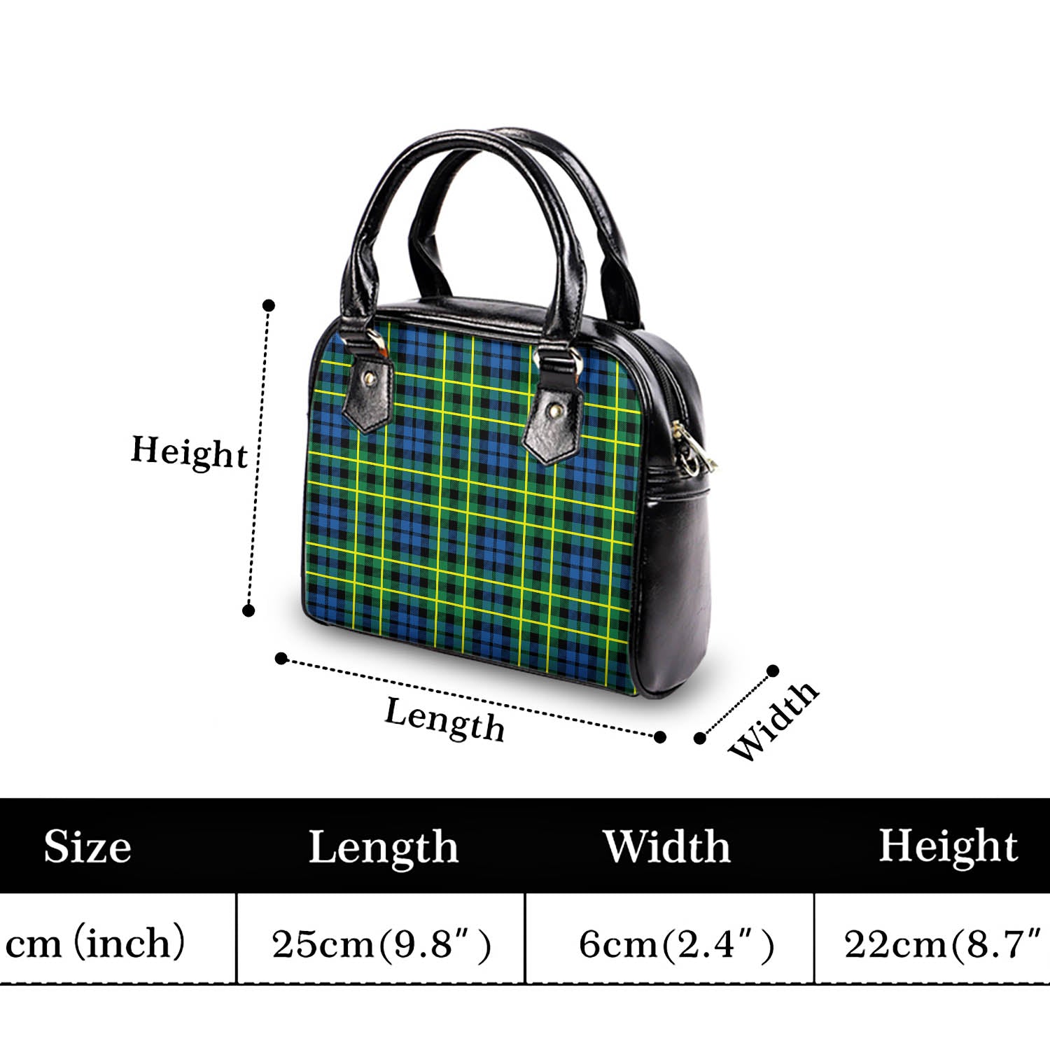 Campbell of Breadalbane Ancient Tartan Shoulder Handbags - Tartanvibesclothing