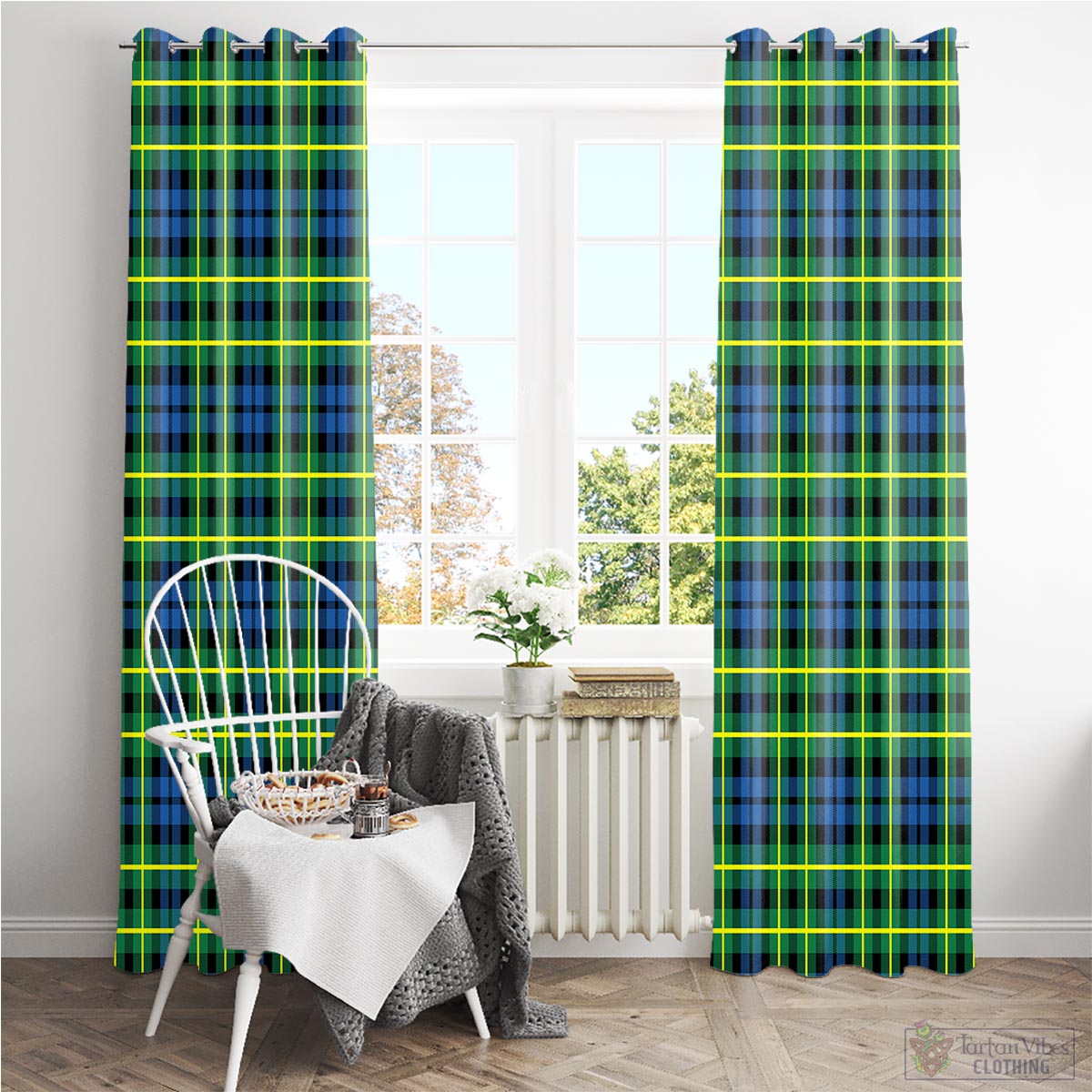 Campbell of Breadalbane Ancient Tartan Window Curtain