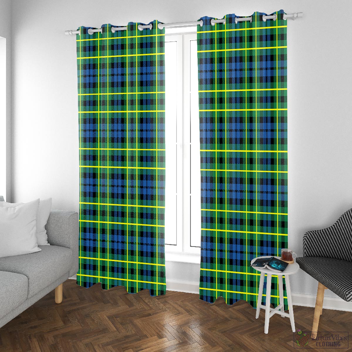 Campbell of Breadalbane Ancient Tartan Window Curtain