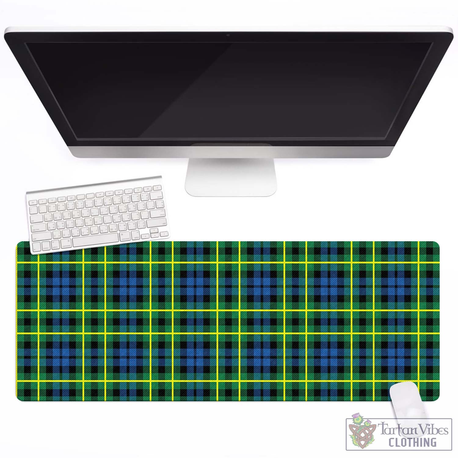 Tartan Vibes Clothing Campbell of Breadalbane Ancient Tartan Mouse Pad