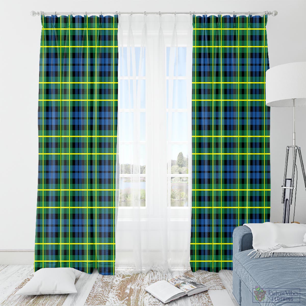 Campbell of Breadalbane Ancient Tartan Window Curtain