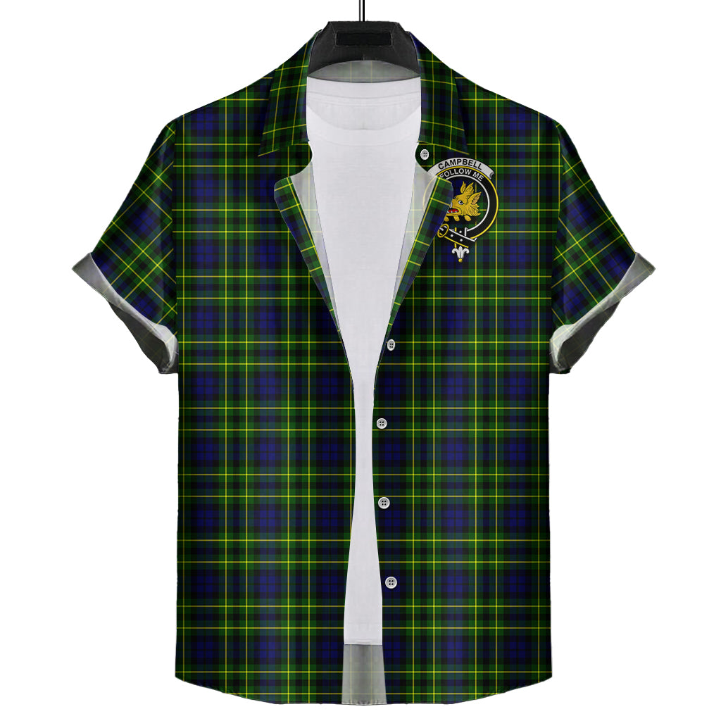 campbell-of-breadalbane-modern-tartan-short-sleeve-button-down-shirt-with-family-crest