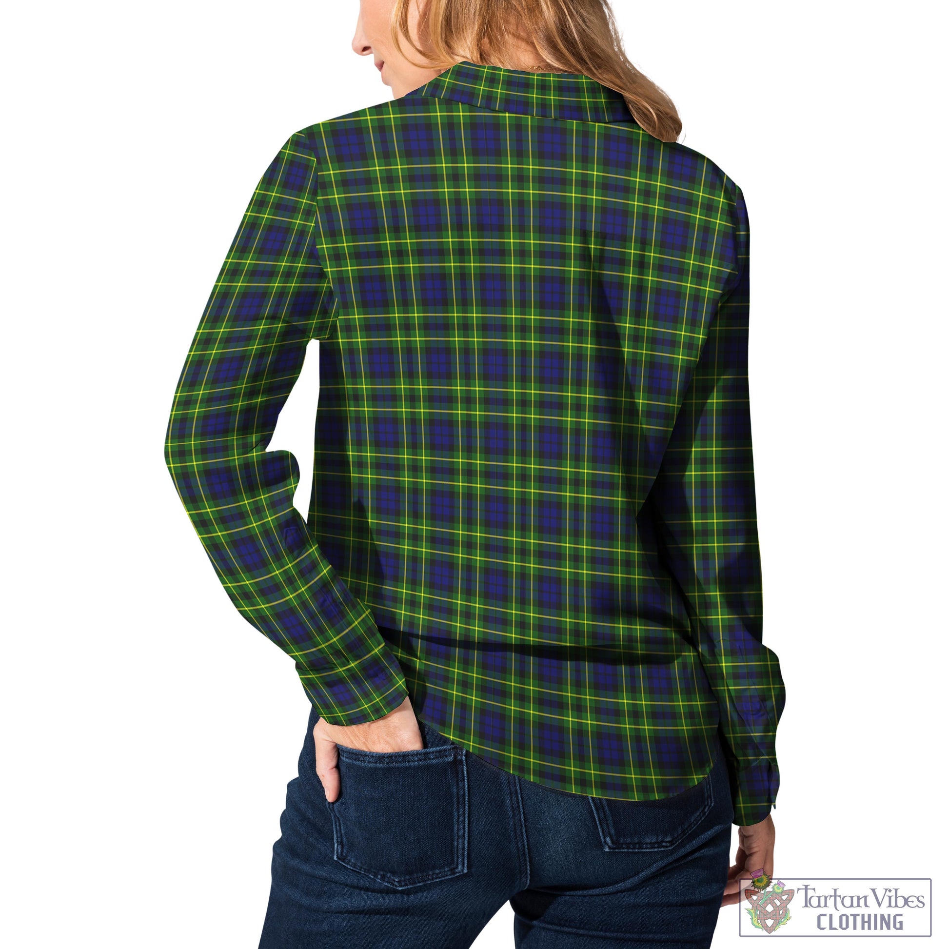 Campbell of Breadalbane Modern Tartan Womens Casual Shirt