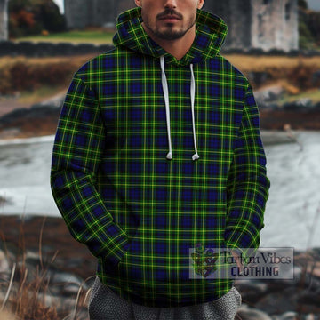 Campbell of Breadalbane Modern Tartan Cotton Hoodie