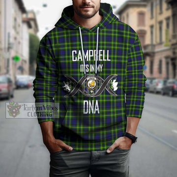 Campbell of Breadalbane Modern Tartan Hoodie with Family Crest DNA In Me Style