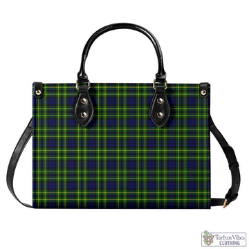 Campbell of Breadalbane Modern Tartan Luxury Leather Handbags