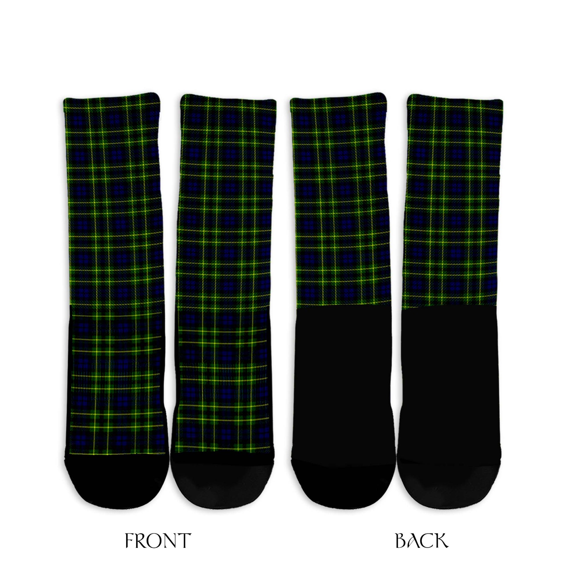 Campbell of Breadalbane Modern Tartan Crew Socks - Tartanvibesclothing