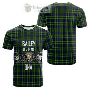 Campbell of Breadalbane Modern Tartan Cotton T-shirt with Family Crest DNA In Me Style