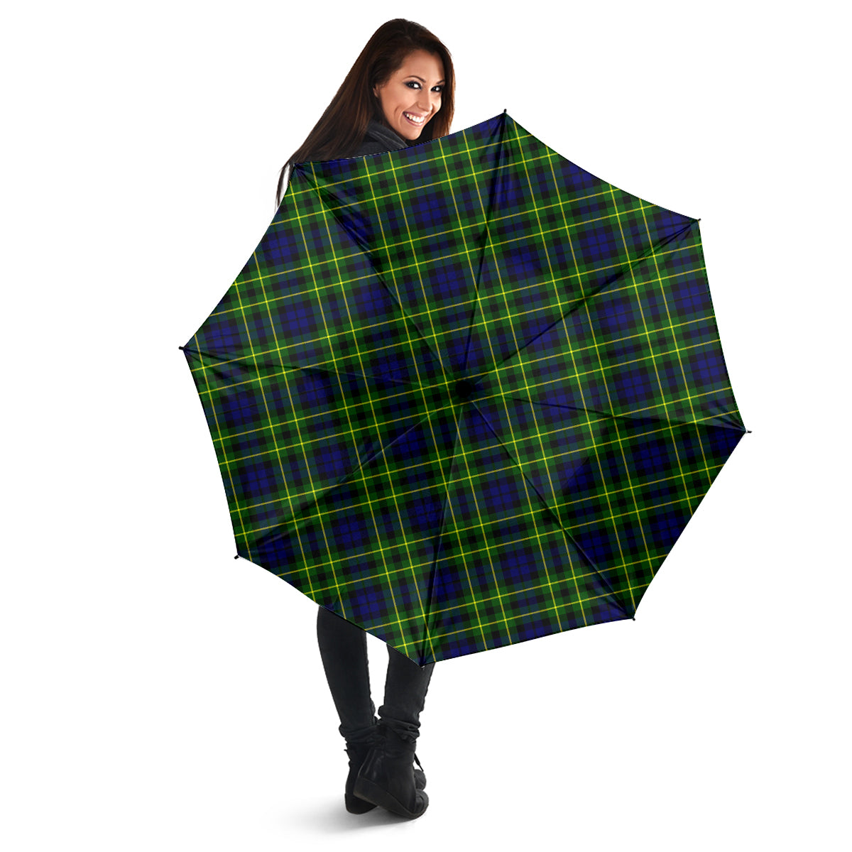 Campbell of Breadalbane Modern Tartan Umbrella - Tartanvibesclothing