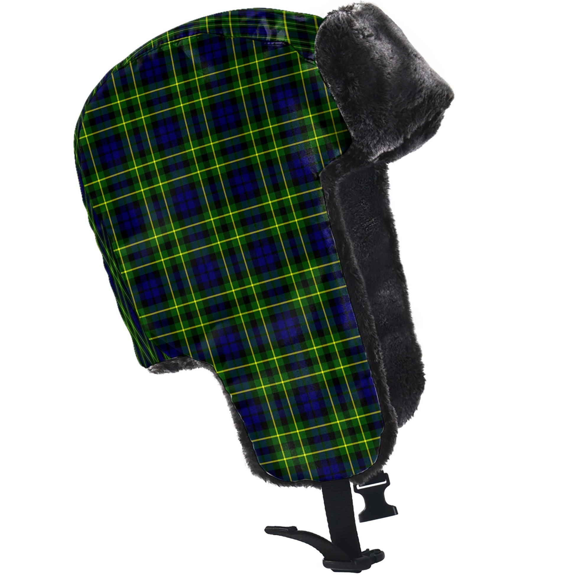 Campbell of Breadalbane Modern Tartan Winter Trapper Hat - Tartanvibesclothing