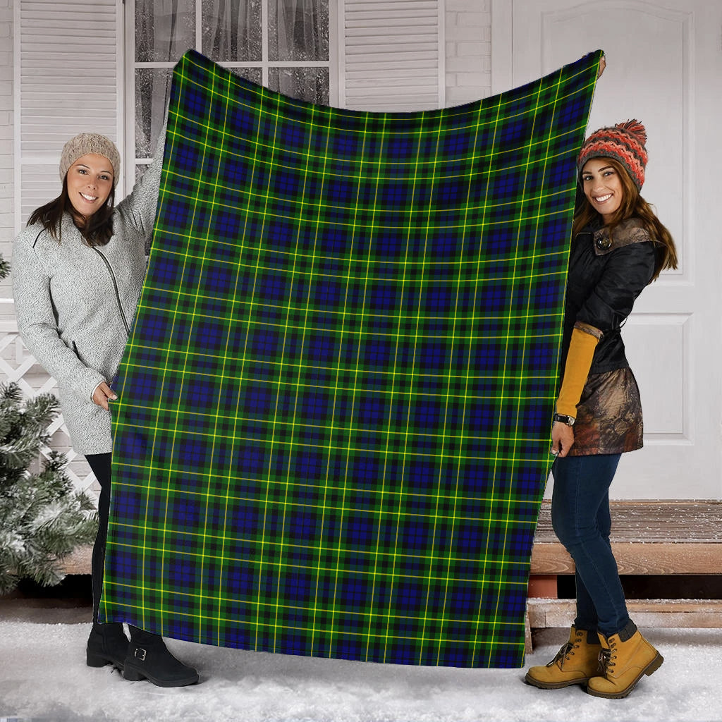 Campbell of Breadalbane Modern Tartan Blanket - Tartan Vibes Clothing