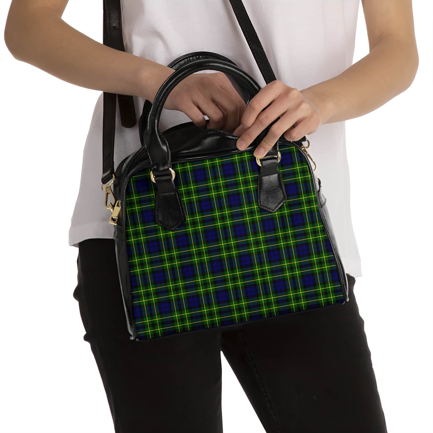 Campbell of Breadalbane Modern Tartan Shoulder Handbags - Tartanvibesclothing