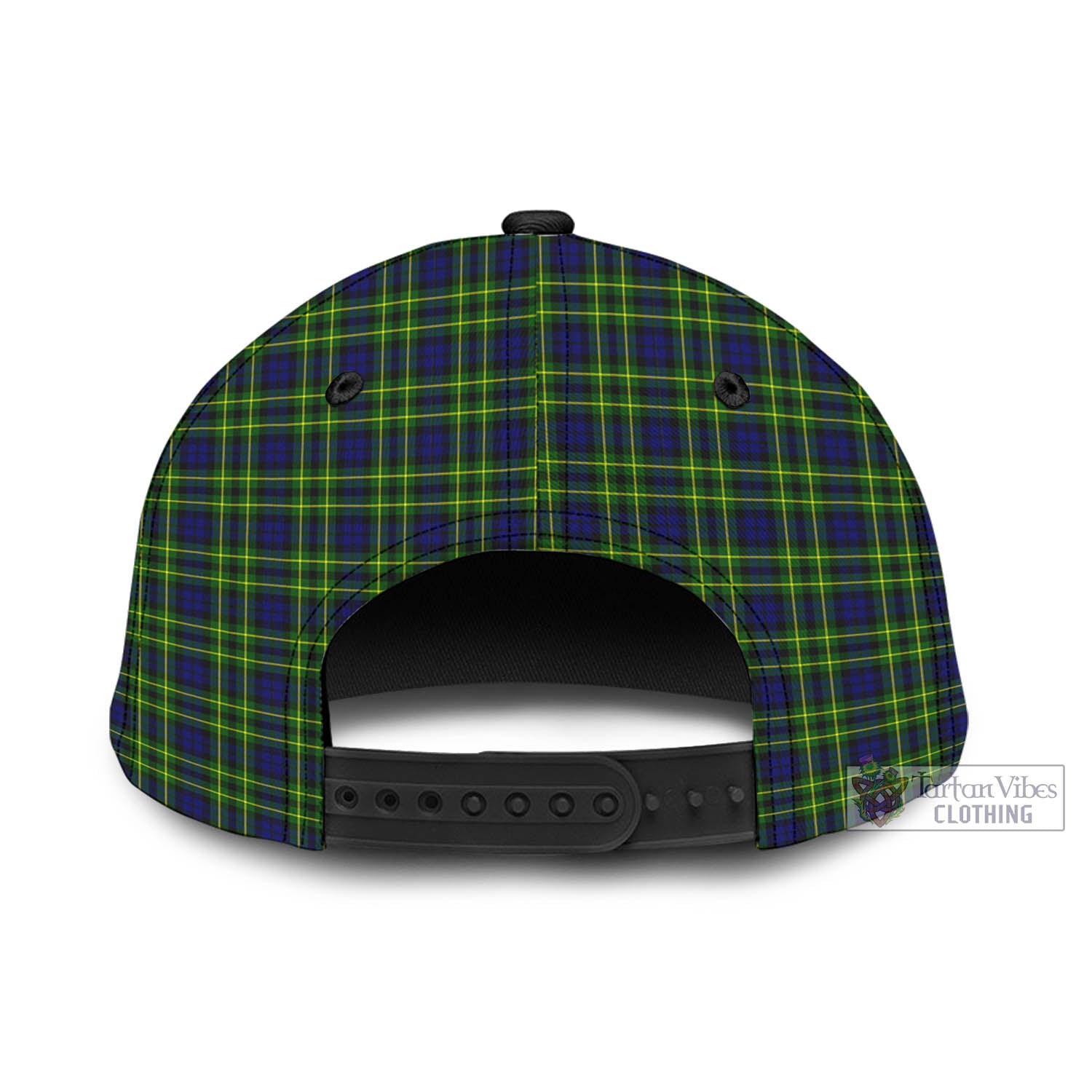 Tartan Vibes Clothing Campbell of Breadalbane Modern Tartan Classic Cap with Family Crest In Me Style