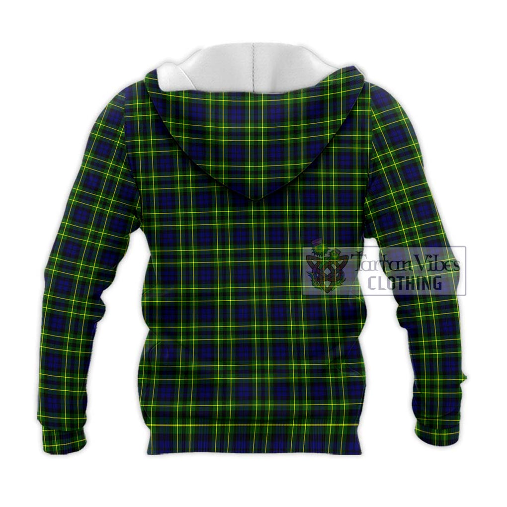 Campbell of Breadalbane Modern Tartan Knitted Hoodie with Family Crest DNA In Me Style - Tartanvibesclothing Shop