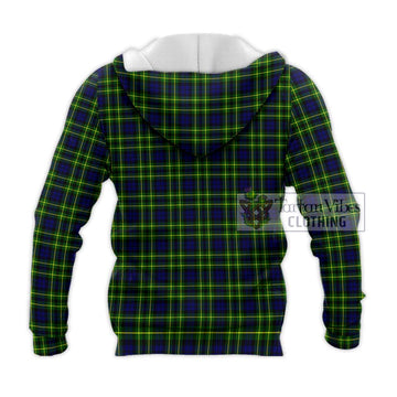 Campbell of Breadalbane Modern Tartan Knitted Hoodie with Family Crest DNA In Me Style