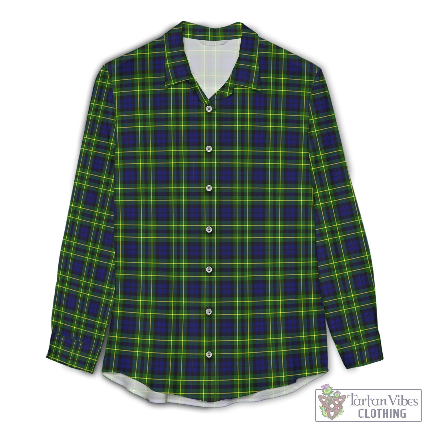 Campbell of Breadalbane Modern Tartan Womens Casual Shirt