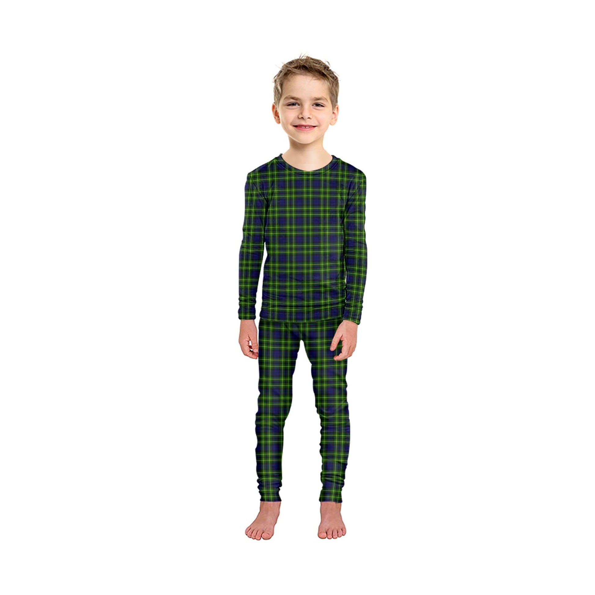 Campbell of Breadalbane Modern Tartan Pajamas Family Set - Tartan Vibes Clothing